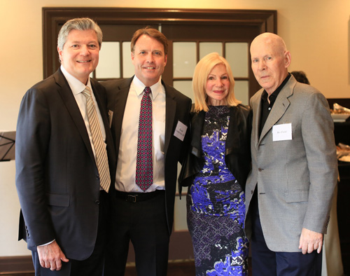 Stephen Zieniewicz, President and CEO of Cooperman Barnabas Medical Center (formerly Saint Barnabas Medical Center), Dr. Ronald Chamberlain, Harriet Morris Freeman and Robert S. Field